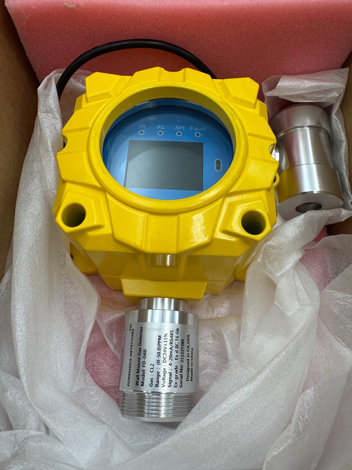 Forensics Detectors FD-G60 -CL2 Chlorine Detector Detector – Free Shipping