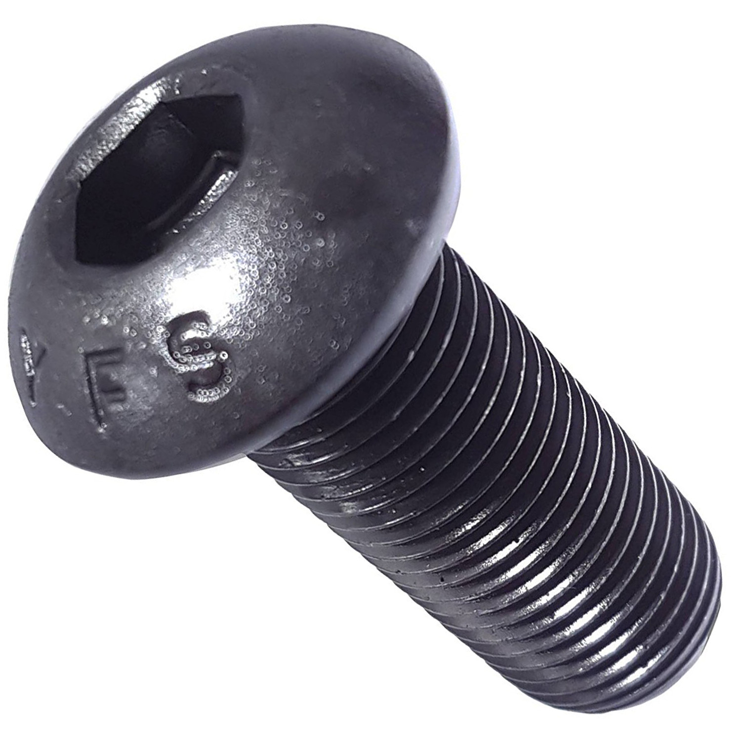 1/2-13 Button Head Socket Cap Screws Alloy Steel Grade 8 Black Oxide Allen Hex