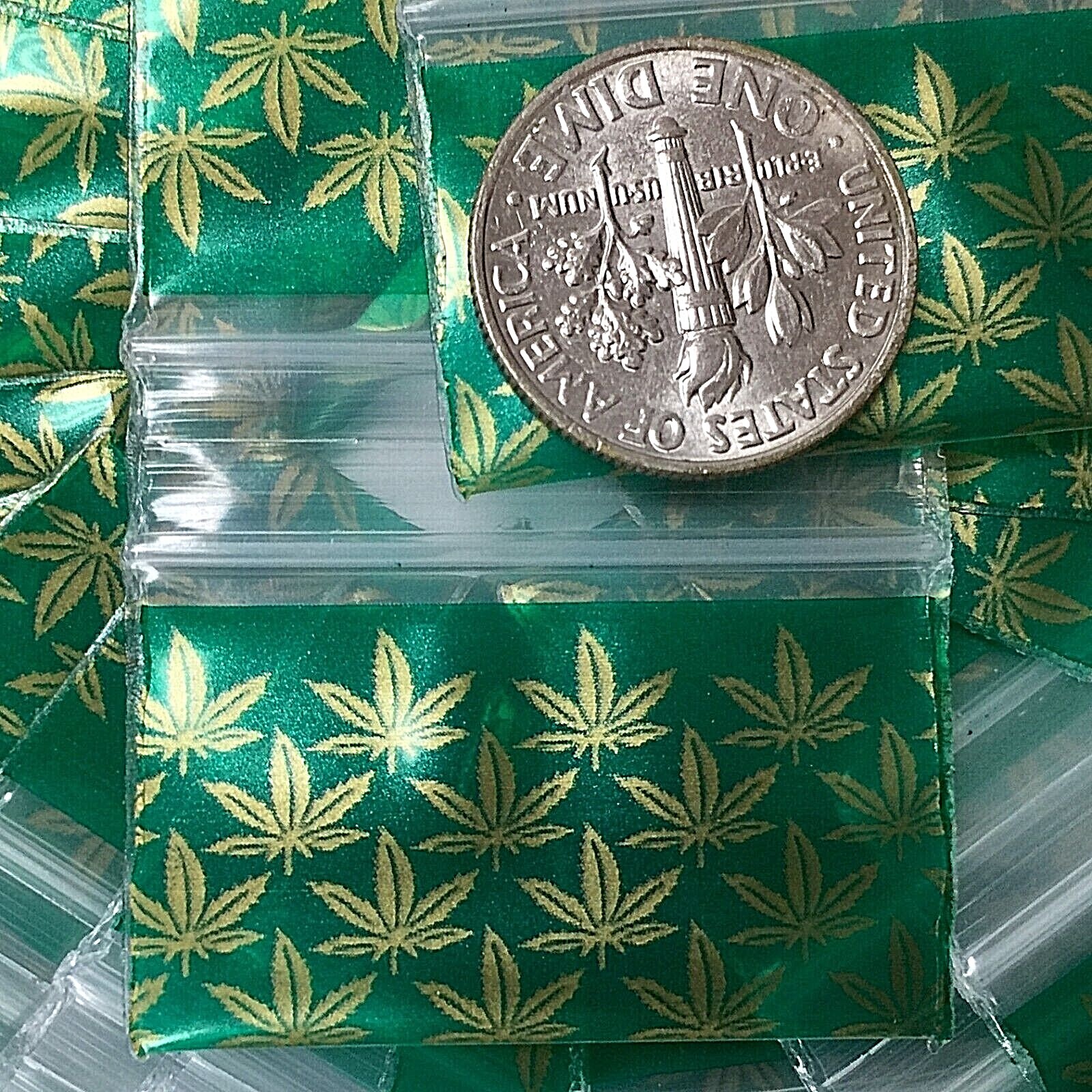 BaggiesSince1987- 12534 ZipSeal DESIGN BAGS MIX 1.25″X3/4″ METALLIC, 👀Details🔽