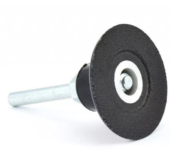 Fastenal 3″ Dia. 1/4″ Straight Shank Type S Quick-Lok Disc Backing Pad Holder