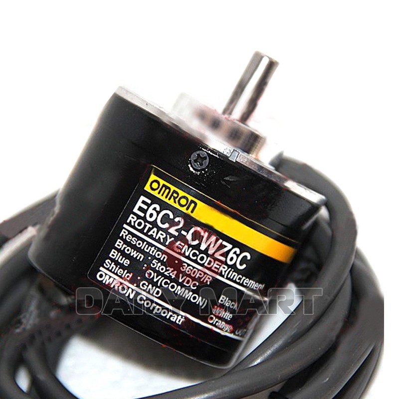 Omron E6C2-CWZ6C E6C2CWZ6C 360P/R Rotary Encoder New in Box NIB Free Ship
