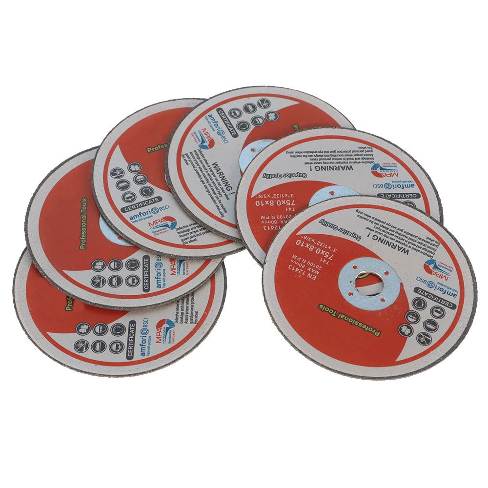 25 Pack Cut Off Wheels 3″x1/32″x3/8″ Die Grinder Metal Cutting Disc