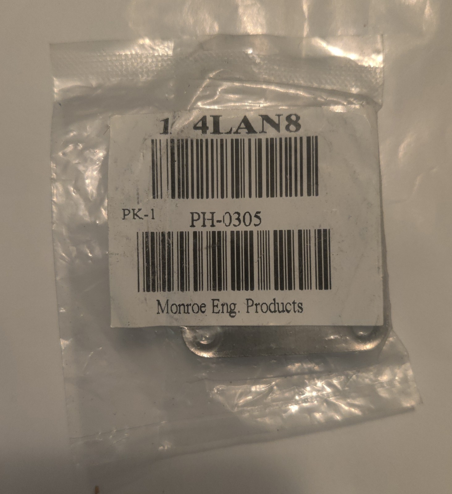 Ten Monroe Recessed Spring Loaded Pulls Handle Stainless Steel #4LAN8