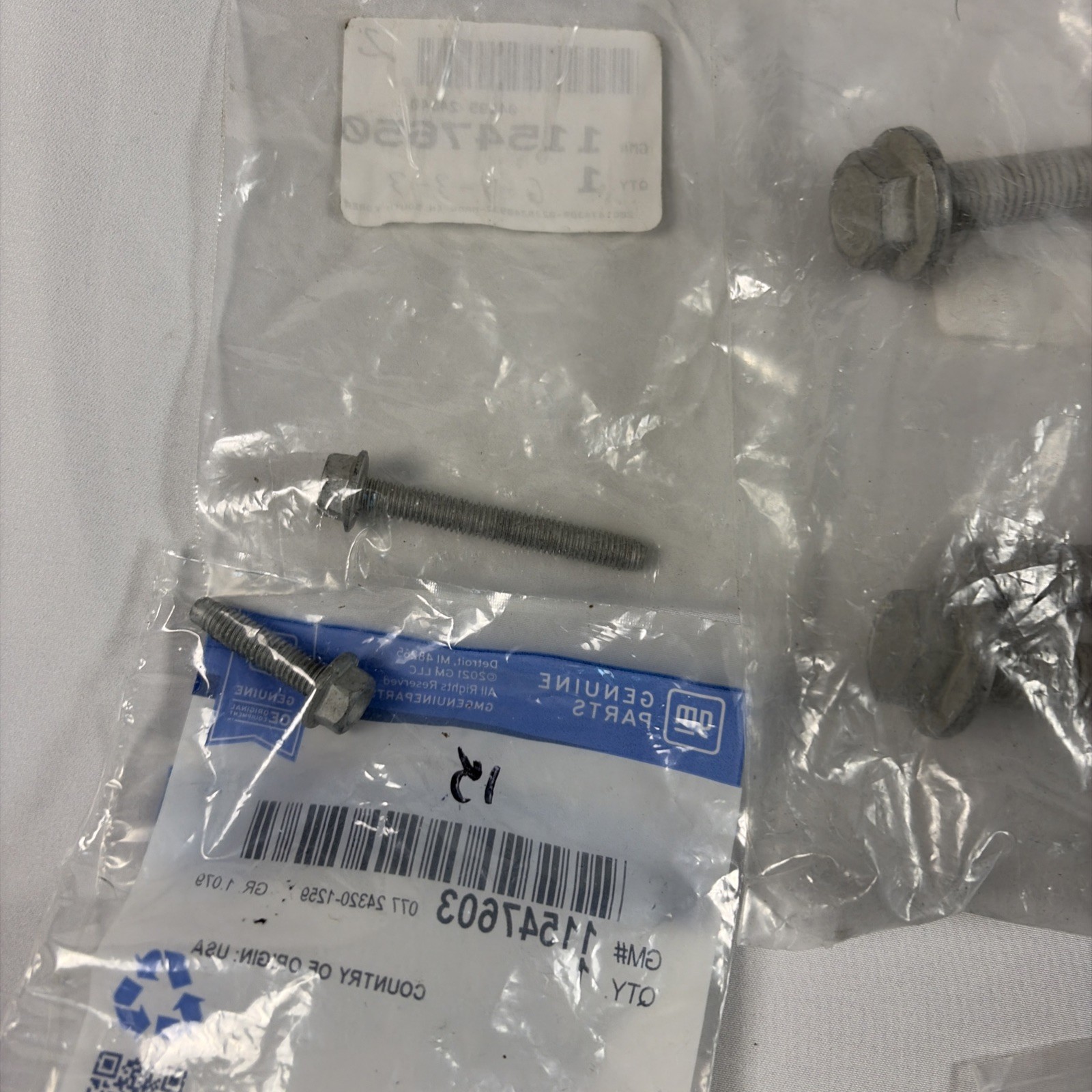 Lot of GM Specialty Bolts and Multipurpose- see listing for details