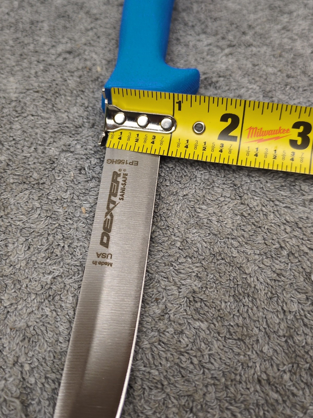 Dexter Russell EP156HG Sani-Safe Boning Knife 6″ Hollow Ground 11233 blue Qty-1
