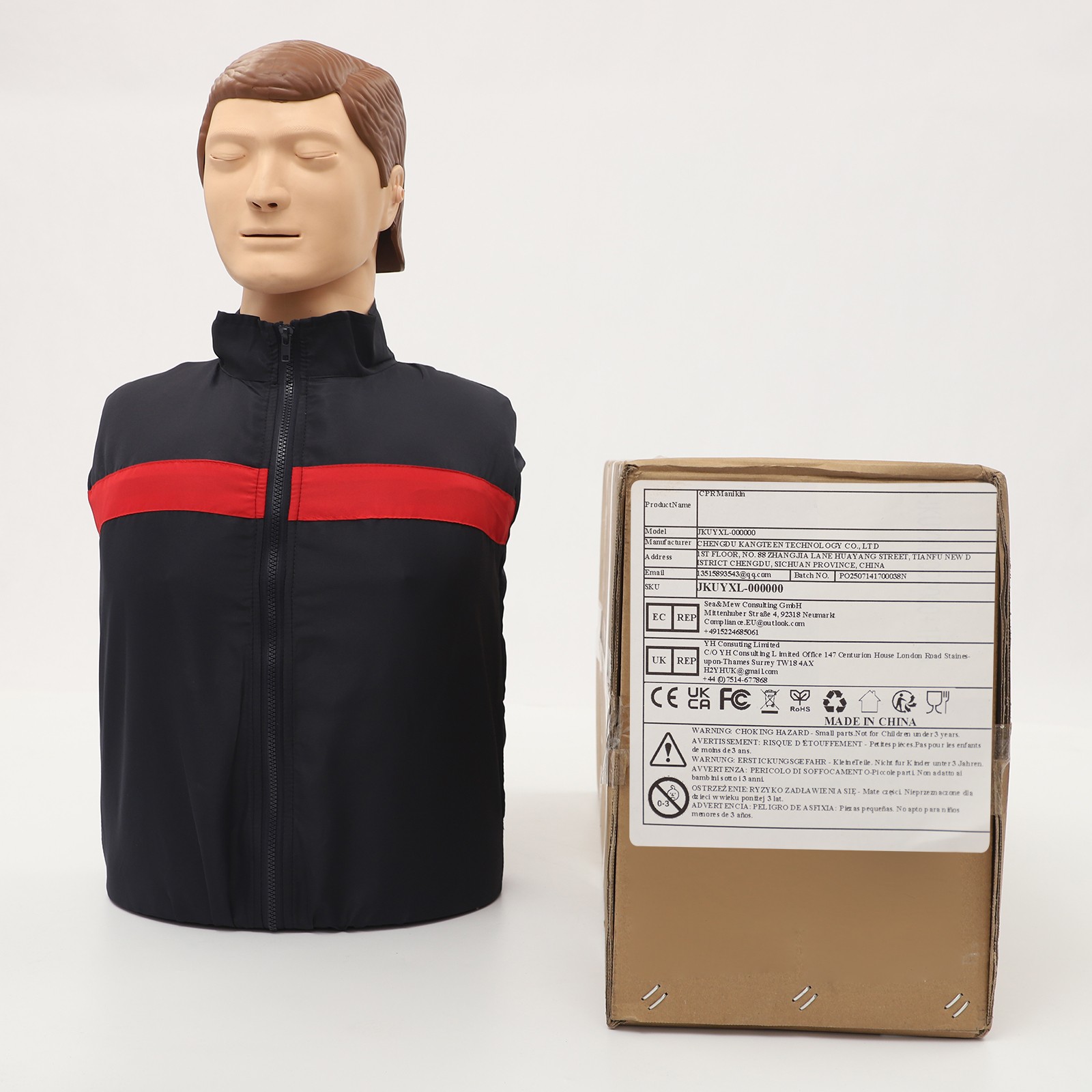 Professional CPR Adult Manikin CPR Manikin for First Aid Training Education