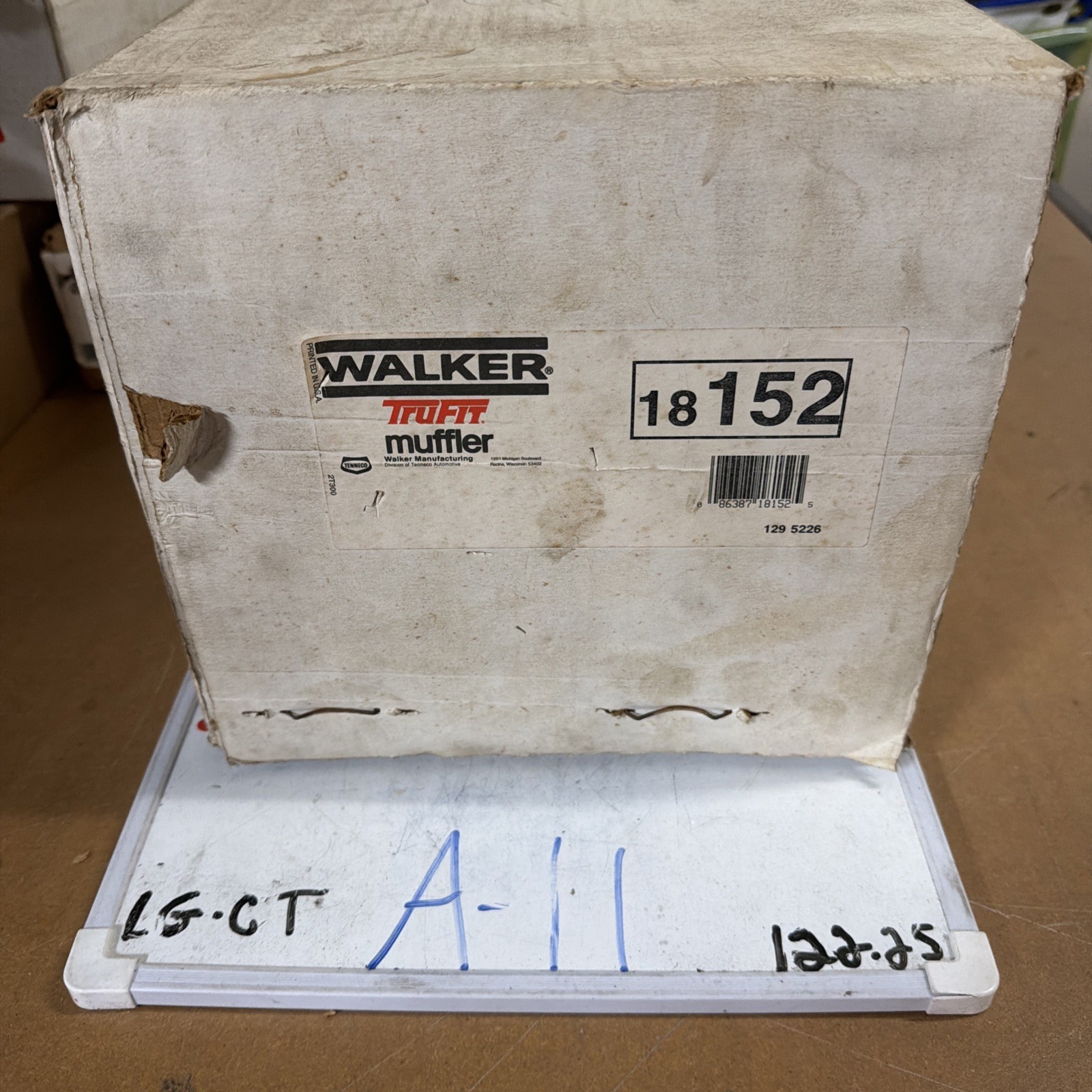 Walker Trufit Heavy Duty Exhaust Muffler 18152, Vintage NOS In Sealed Box