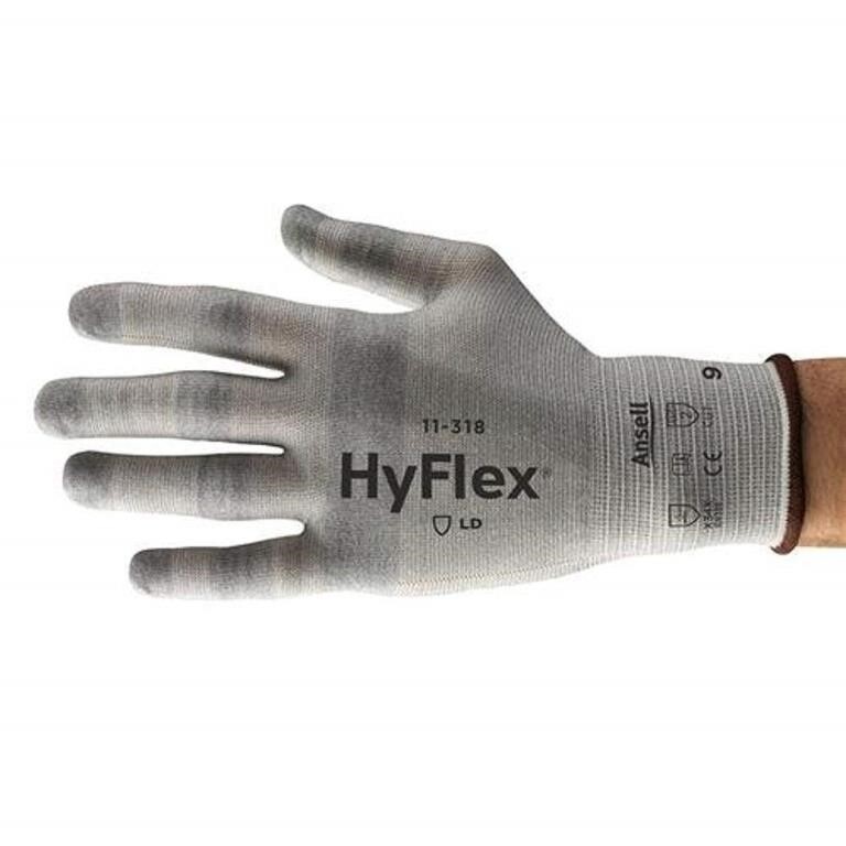 Ansell HyFlex 318. Box Of 12 Pair Size 11.