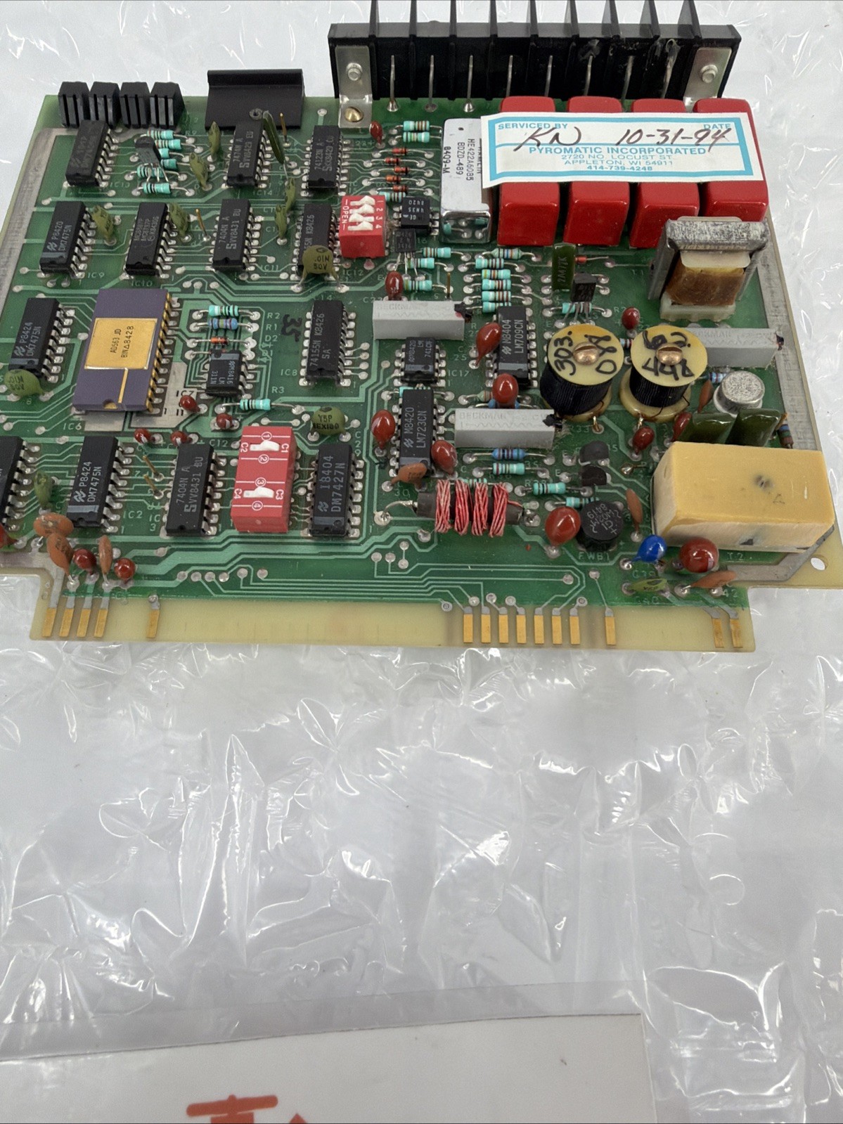Barber Colman A-11844-2-1-02 Temperature Control Input/Output Module, MACO IV