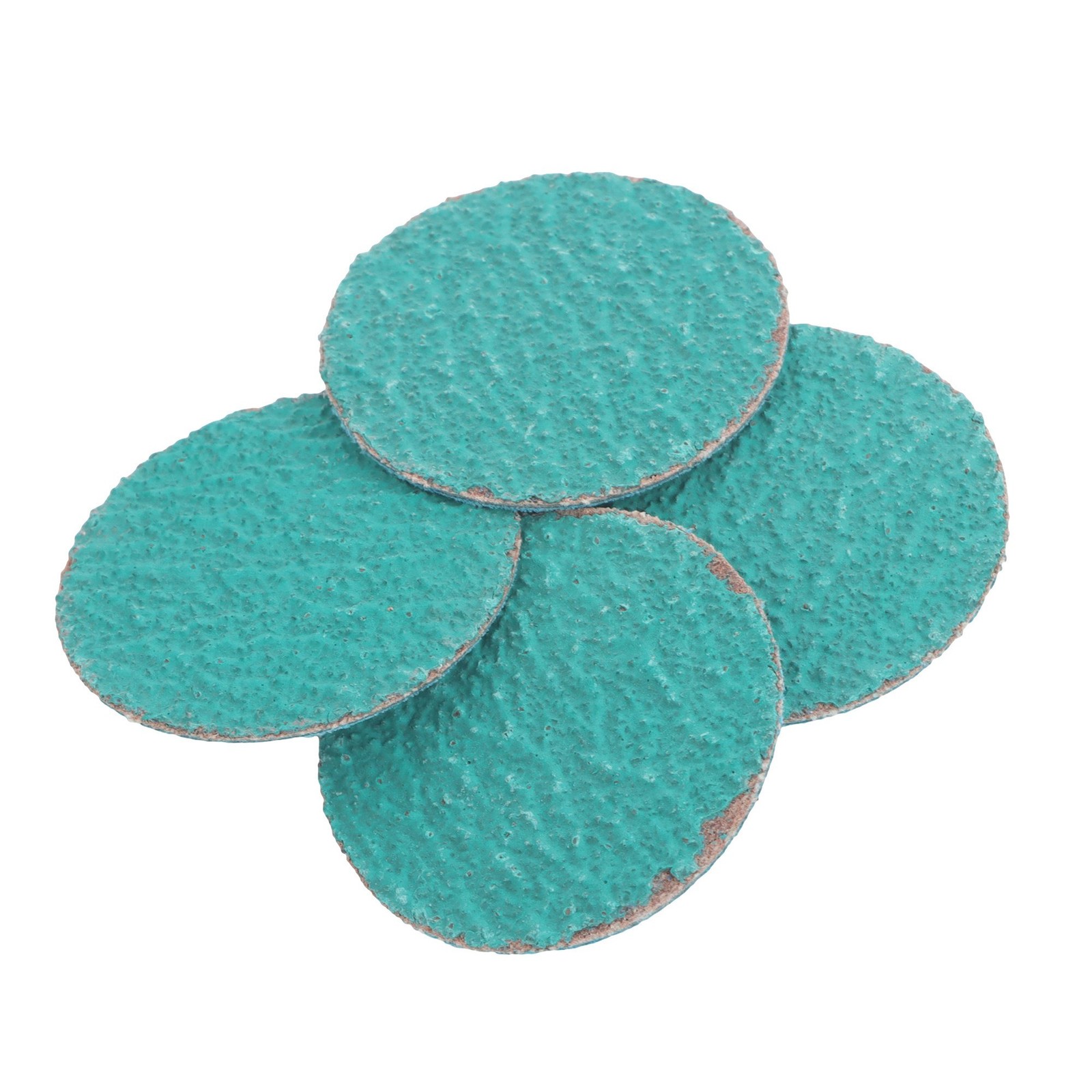 50 Pack 2 Inch (40 Grit) Green Zirconia Quick Change Sanding Discs Type R