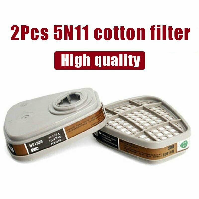 Facepiece Reusable Respirator Full Face Gas Mask For Painting Spraying 6800 6000