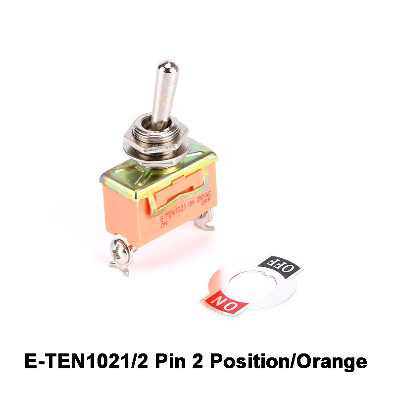 Toggle Switch ON-ON SPDT AC 15A 250V 2 3 4 6 9 12 Pin 2/3 Position New Quality