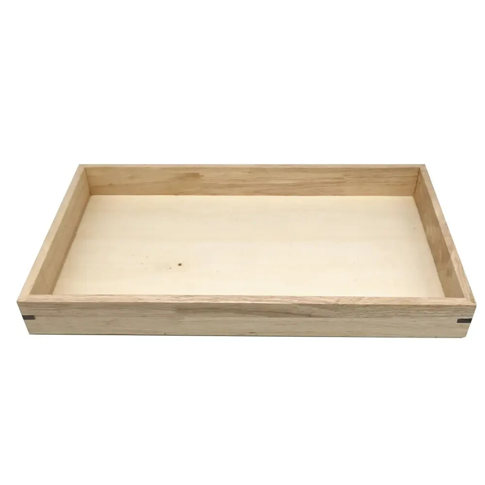 Natural Wood Full Size Jewelry Display Tray 14.75″ x 8.25″ x 1.5″