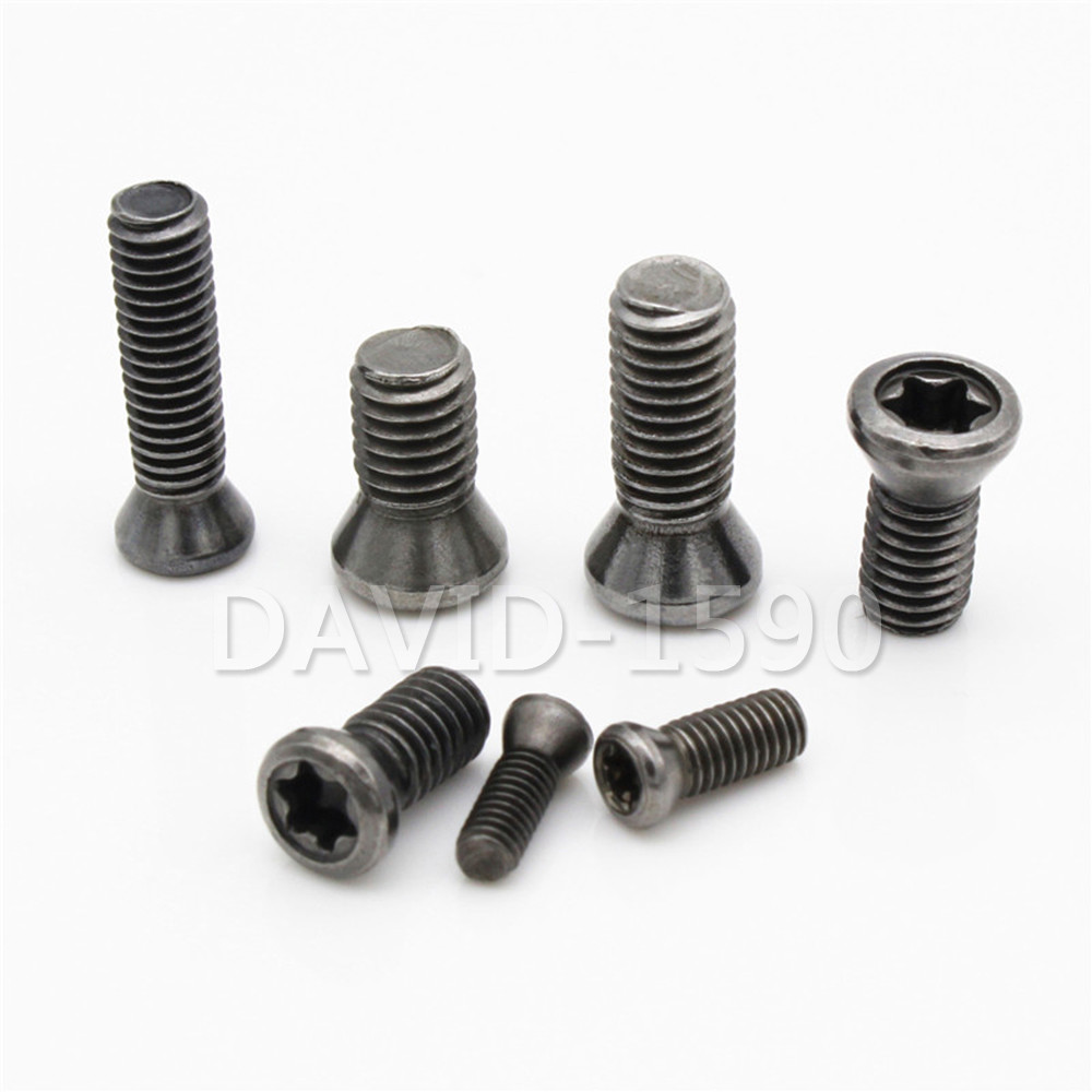 10pcs M2 M2.5 M3 M4 M5 M6 Torx Screw for Replaces Carbide Insert CNC Lathe Tools