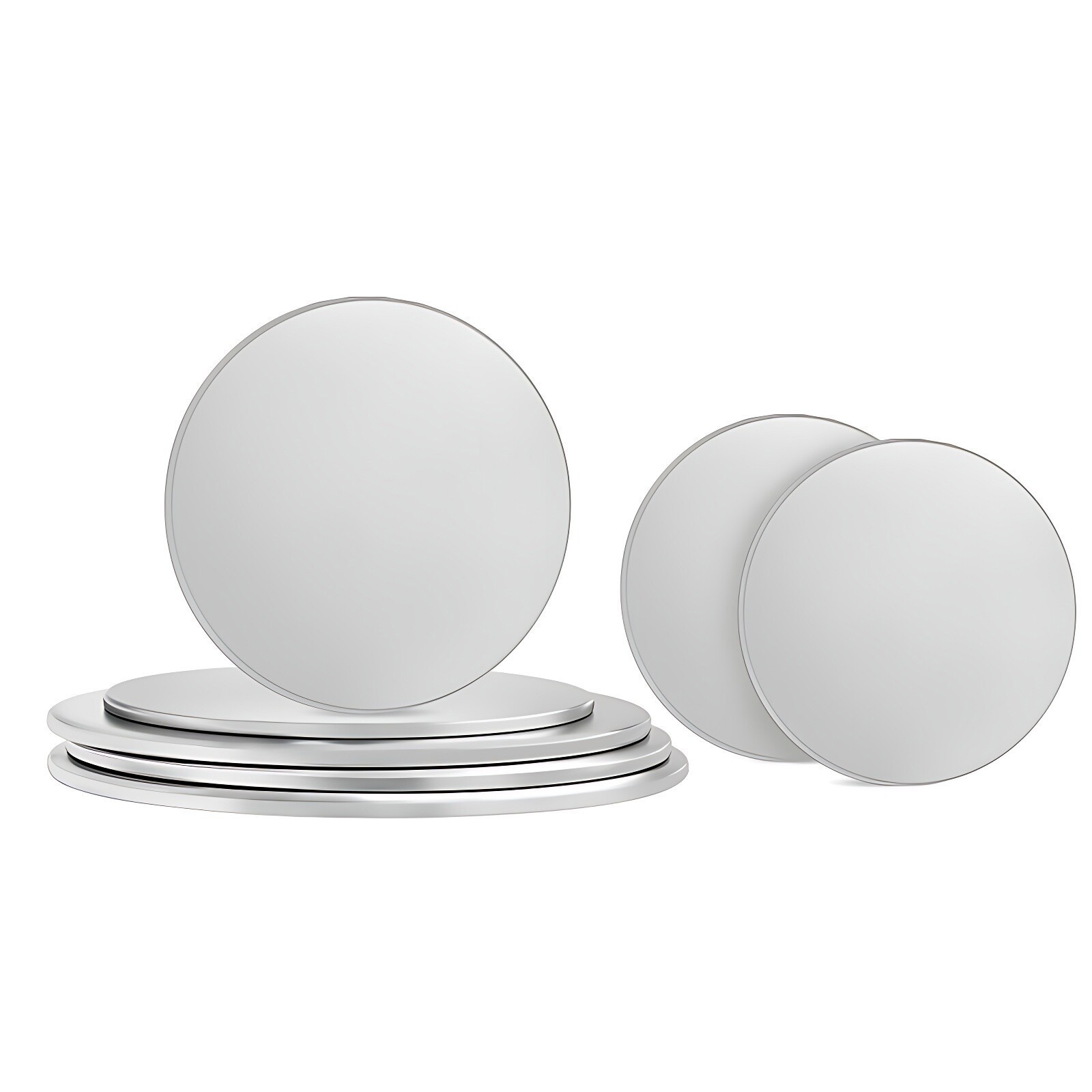 Ø 6mm-80mm Thick 1mm-5mm A2 STAINLESS STEEL Discs Metal Flat Circle Blank DISCS