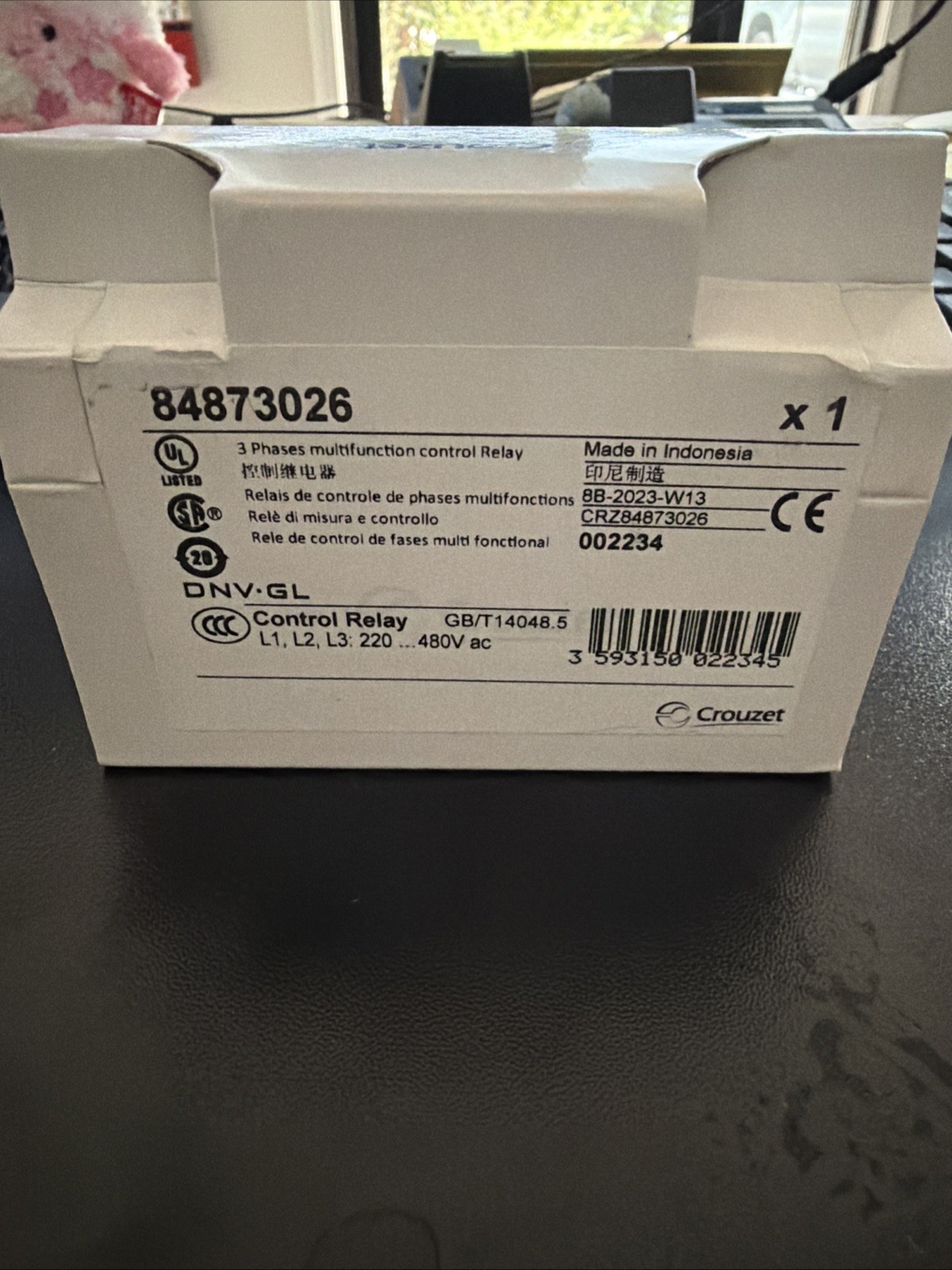 Crouzet 84873026 Multifunction Relay