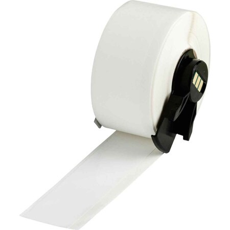 Brady M6c-1000-422 Continuouslabelstock, White, Gloss, 1Inw