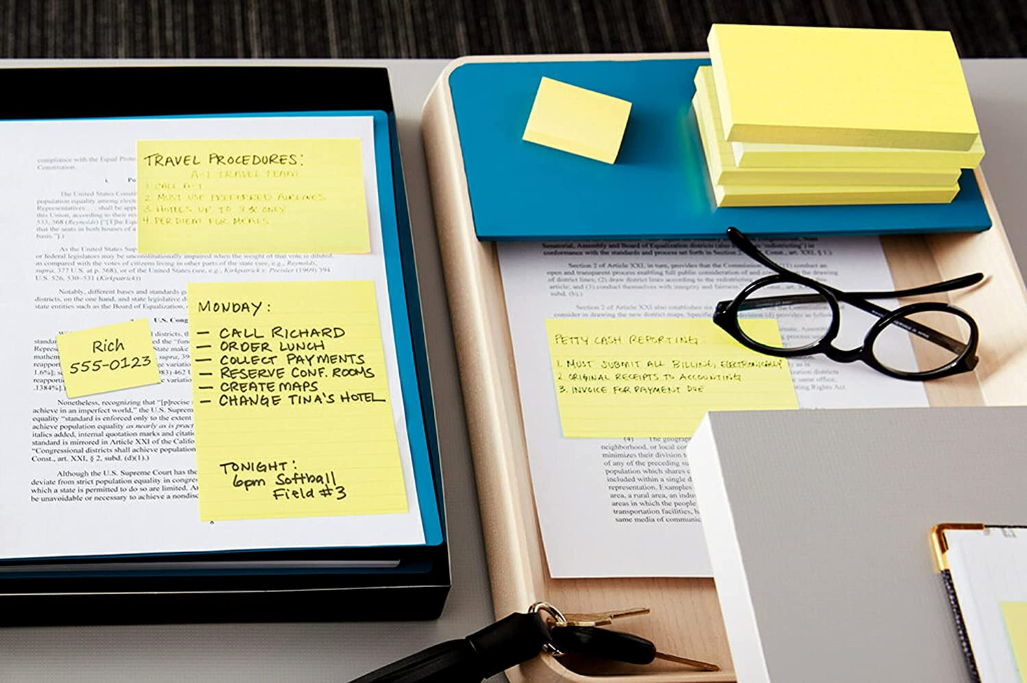 Post-It Mini Notes, 1.5X2 In, 12 Pads, Sticky, Clean Removal, Recyclable (653)