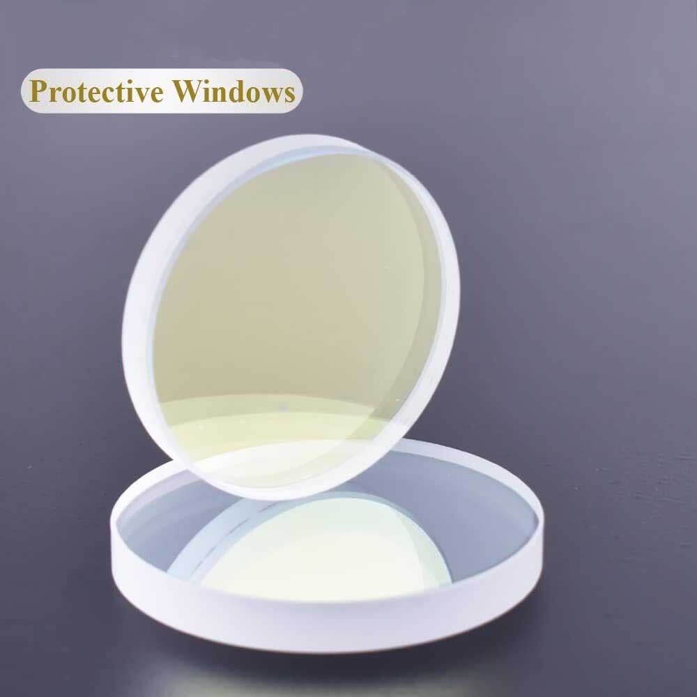 5/10/20/50pcs Quartz Lens 37x7mm Protective Windows Fused Silica for Fiber Laser
