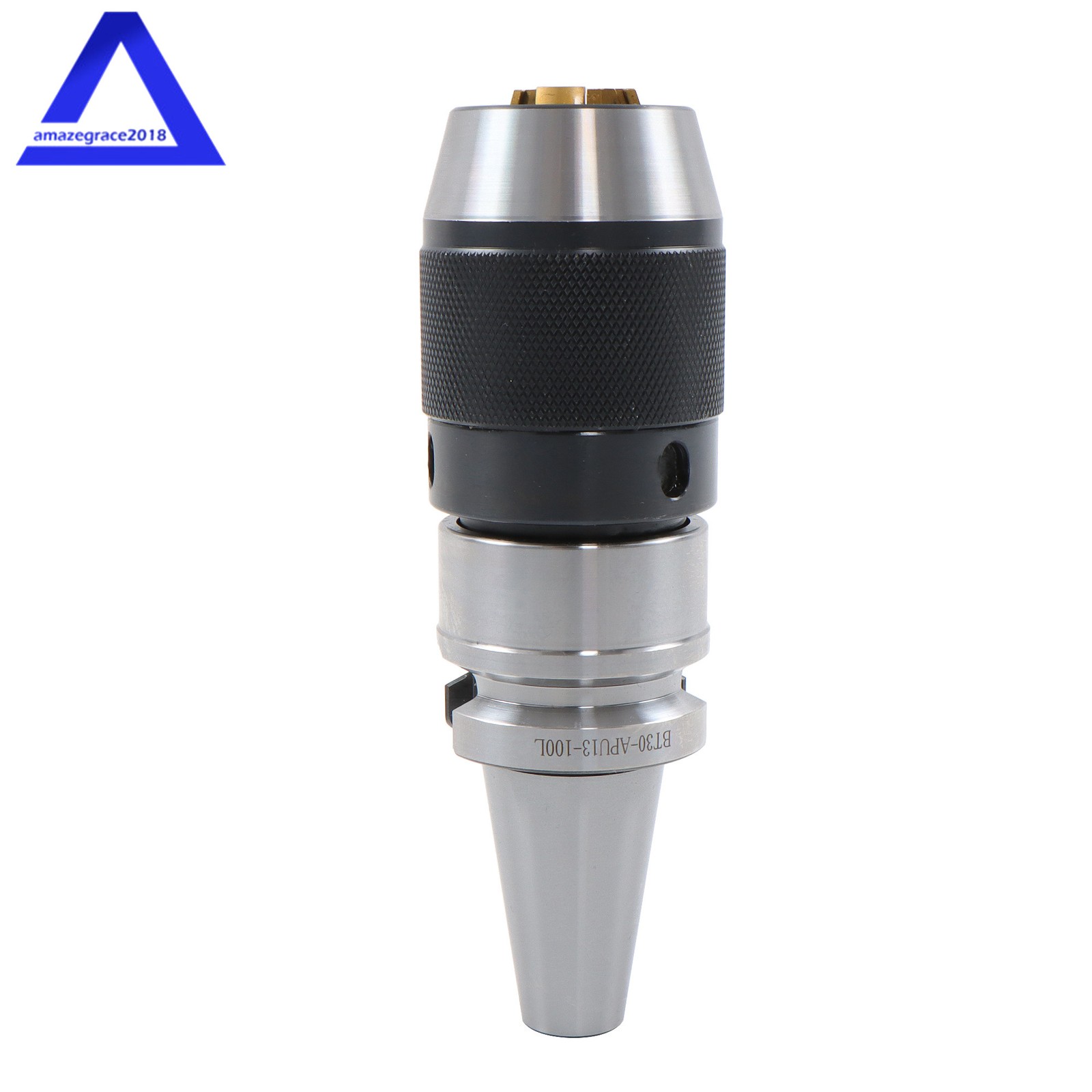 1/2″ Alloy Steel Keyless Drill Chuck W/ BT30 Integral Shank 6000 RPM M12×1.75