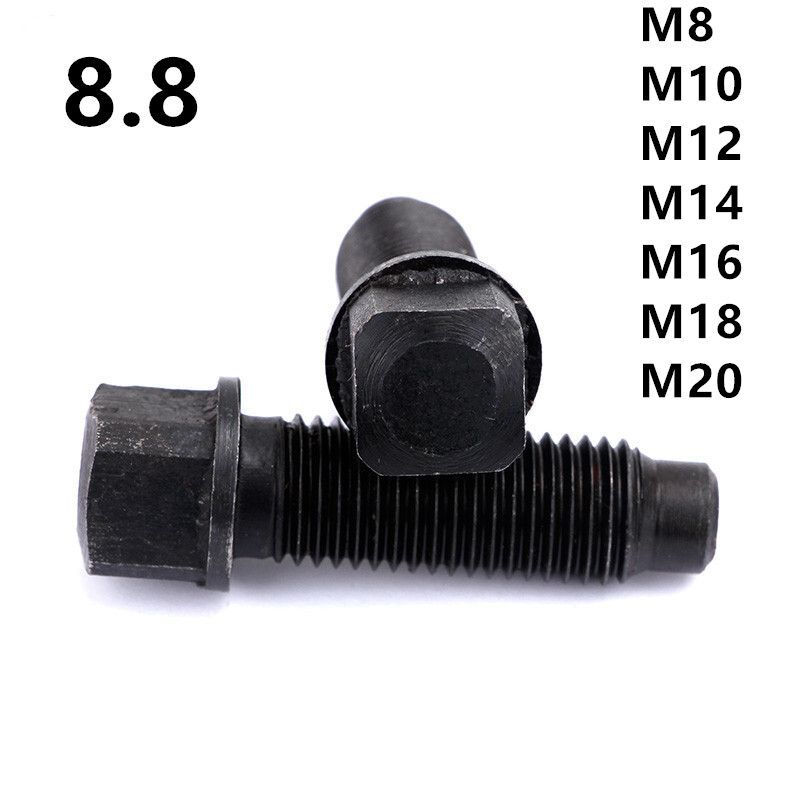 Black 8.8 Steel Square Head Lathe Tool Holder Screws M8 M10 M12 M14 M16 M18 M20