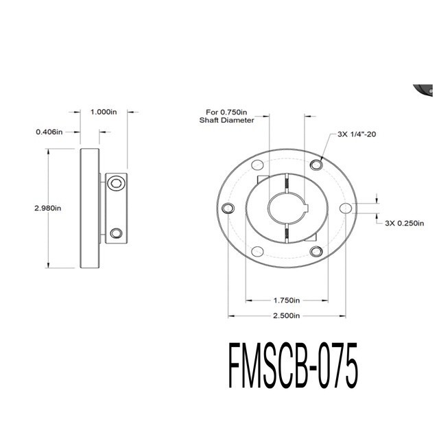 Face Mounted Shaft Collars/ Hub Mount Shaft Collar Couplings Alum or Steel