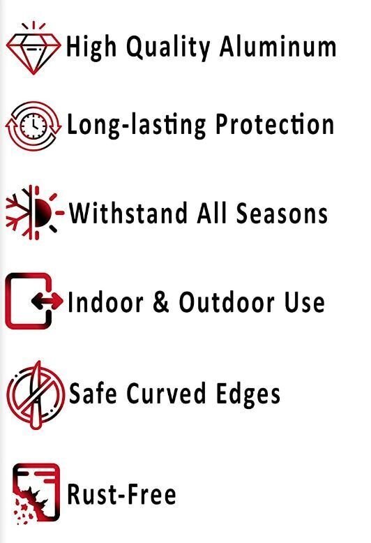 Caution Fragrance-Free Zone BLACK Aluminum Composite Sign