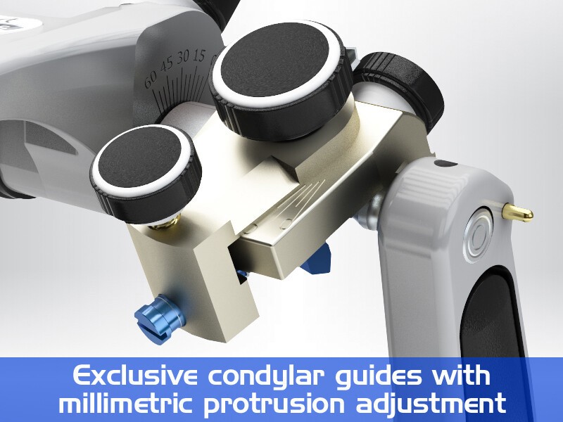 Bio-Art Articulator A7 Plus with Standard Facebow Semi-Adjustable Articulator