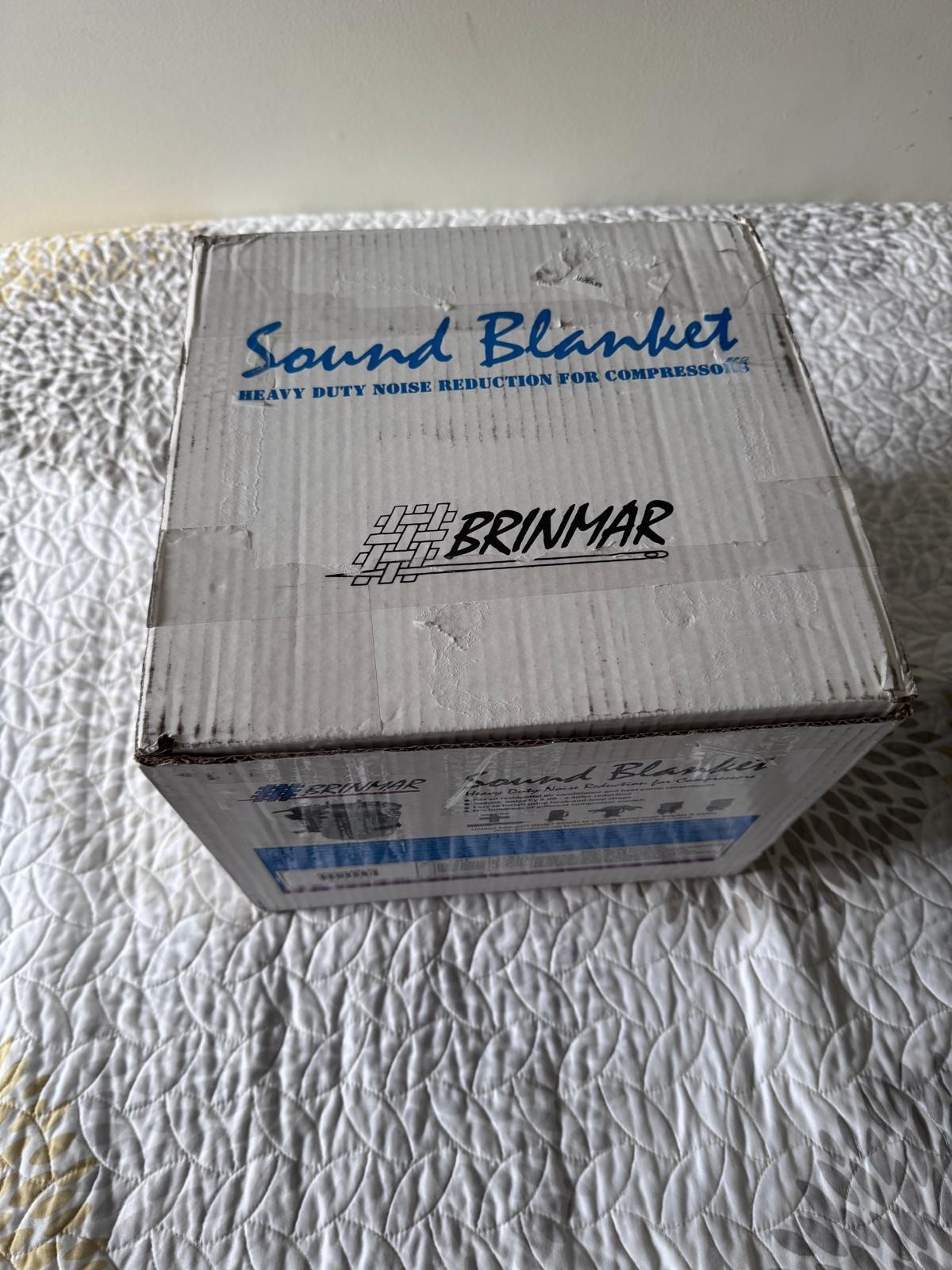 SBUHD Universal-Fit Sound Blanket for Compressor to 10″ x 10″ x 19″ (#0421AC)