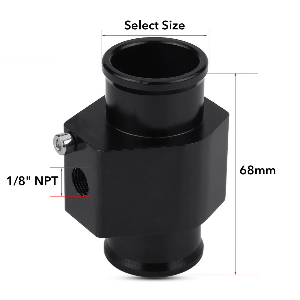 2″ INCH TEMPERATURE GAUGE RADIATOR HOSE FITTING WATER COOLANT TEMP SENDING UNIT