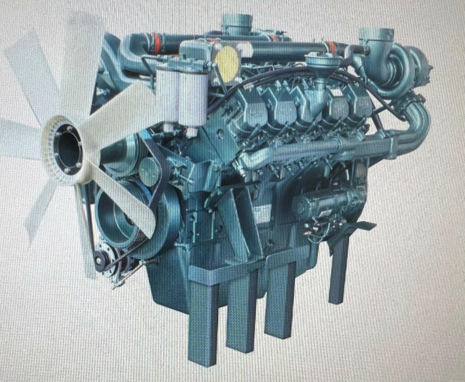 DP180LB 18-liter engine (maximum output: 661 kW) 10-cylinder Doosan