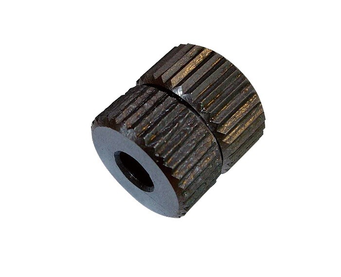 3/4 X 3/8 X 1/4 STRAIGHT SHAPE MEDIUM KNURLING WHEEL PAIR (2220-0216)