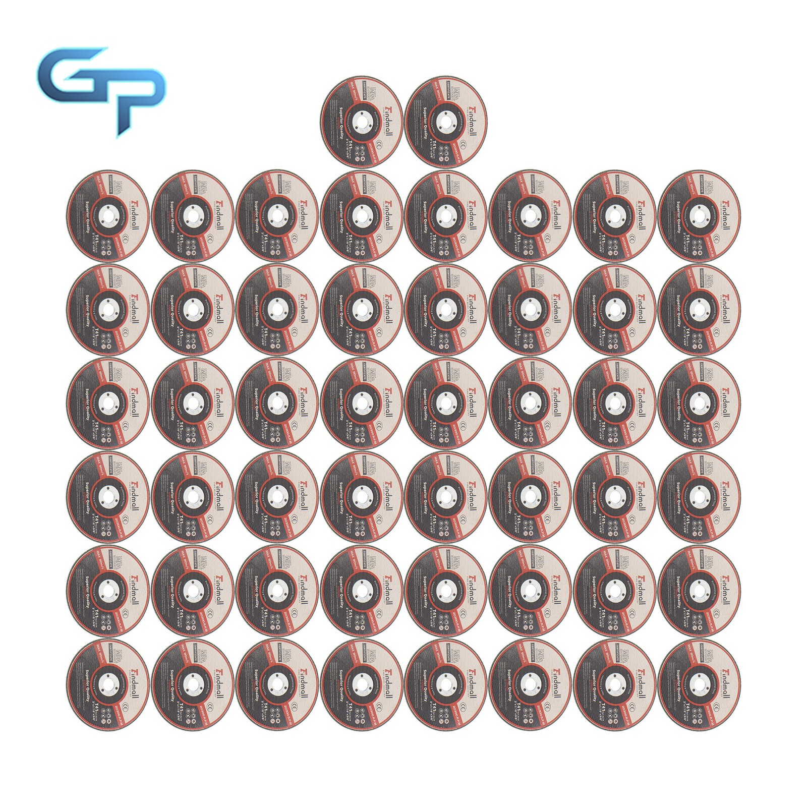 Cut Off Wheels 50 Pack 3″x1/16″x3/8″ Metal & Stainless Steel Cutting Discs