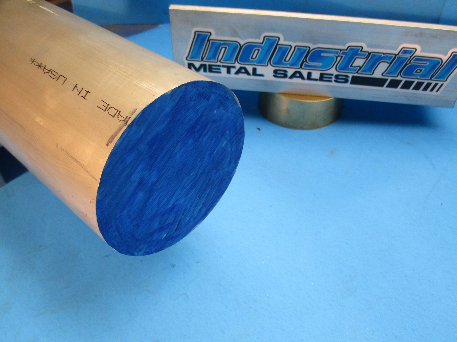 3″Dia x 12″-Long 6061 T6511 Aluminum Round Bar– 3″ Diameter 6061 LATHE STOCK