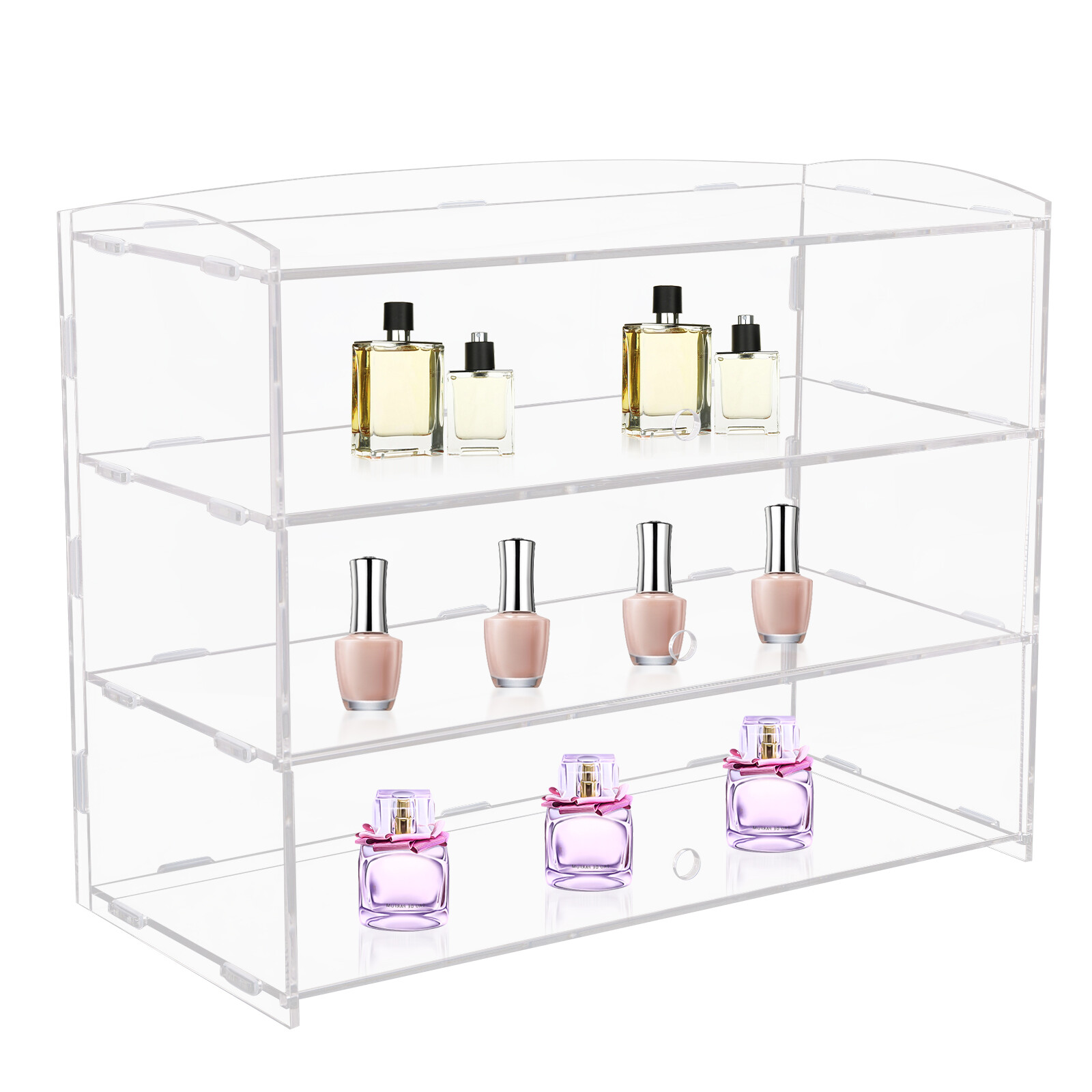 3 Layer Acrylic Display Case for Action Figure Funko Pop Lego Collectibles Toys