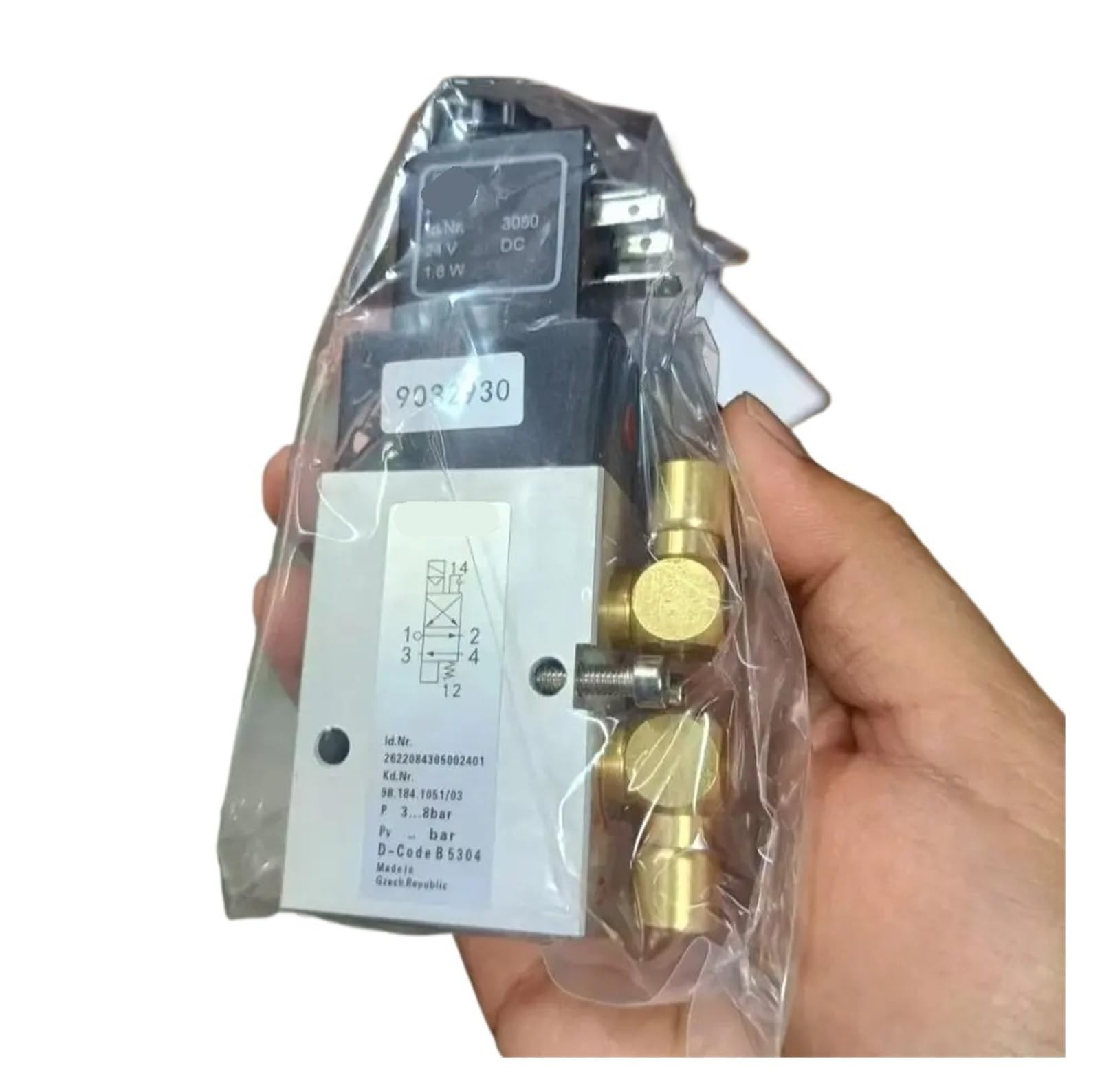 Solenoid Valve 2625484 for Heidelberg SM102 CD102 Offset Printing 98.184.1051