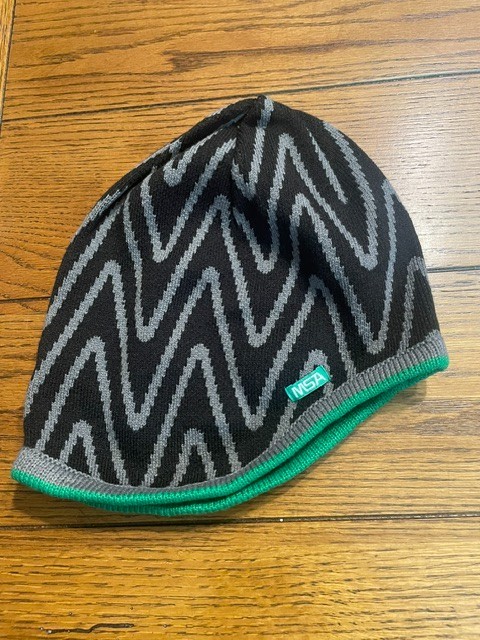 MSA V-GARD Value Liner Knit Cap 10118417 Black Grey Green Undercap – New