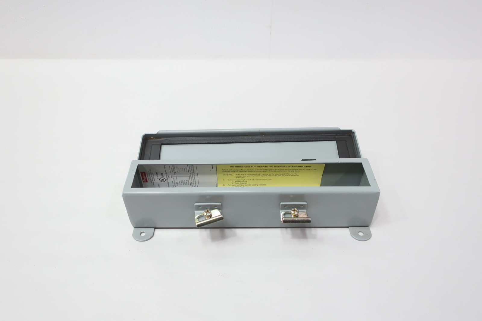 Hoffman F-22T12HC Hinged Cover Wiring Trough 2.50×2.50×12.00