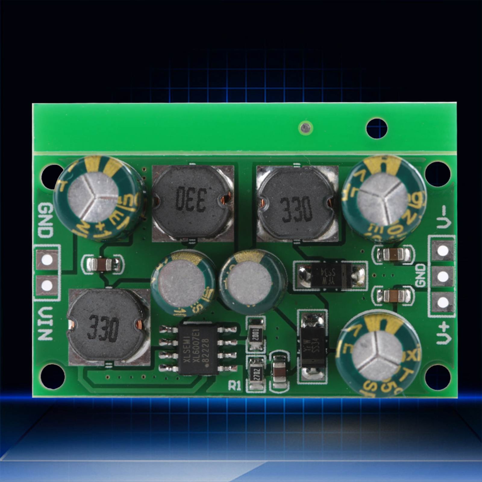 DC DC Positive & Negative Voltage Boost Converter (Output ±5VDC)