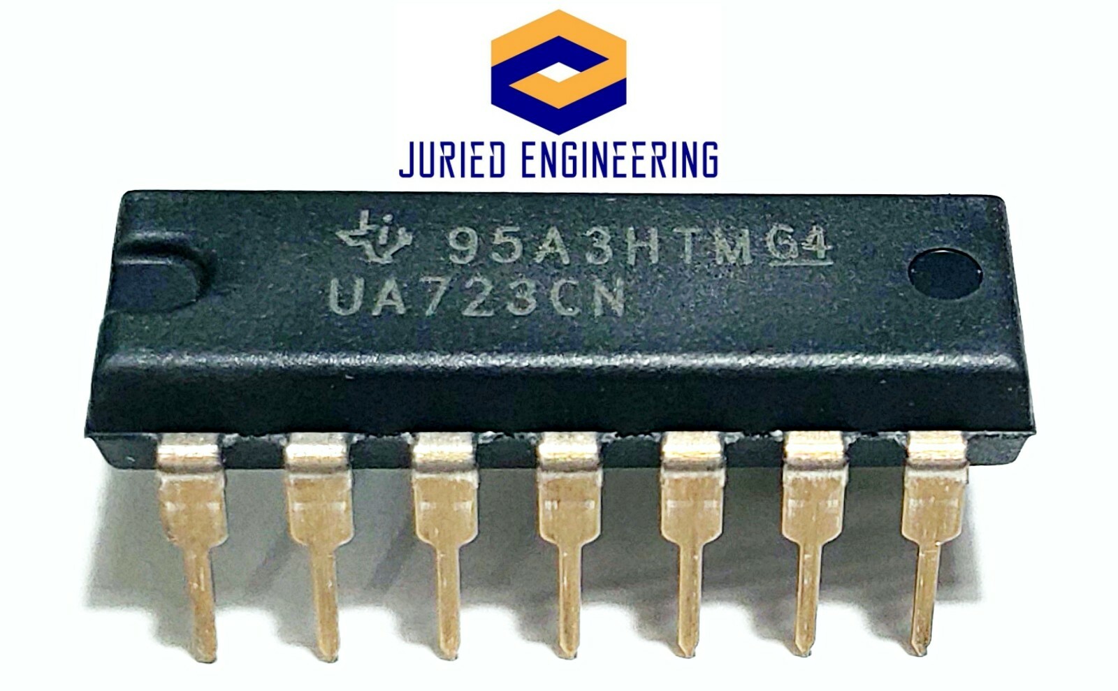 10PCS Texas Instruments UA723CN UA723 (Direct Replacement LM723CN LM723)+Sockets