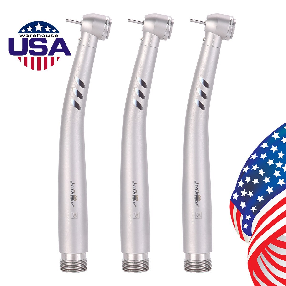 Dental Pieza de mano de alta velocidad de 3 vías LED estilo NSK PANA MAX E-LED4