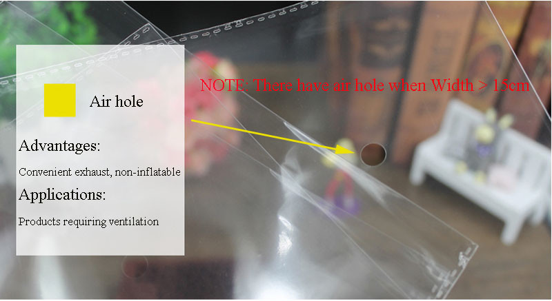 100/500Pcs Self Adhesive Peel Seal Plastic OPP Clear Bag Garment/Card/Jewellery