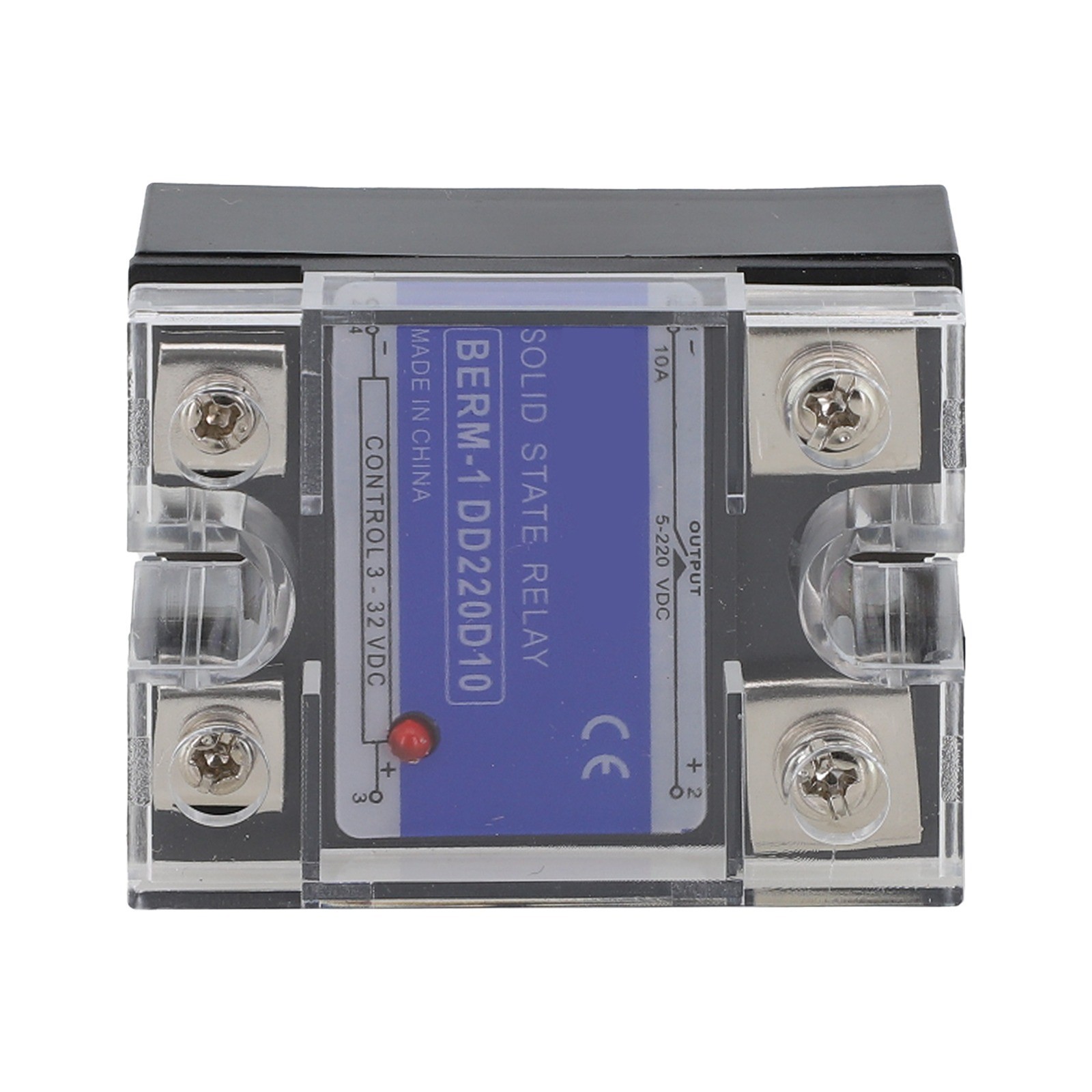 Long Service Life Single Phase Solid State Relay 10A~120A 3 32VDC 5 200VDC