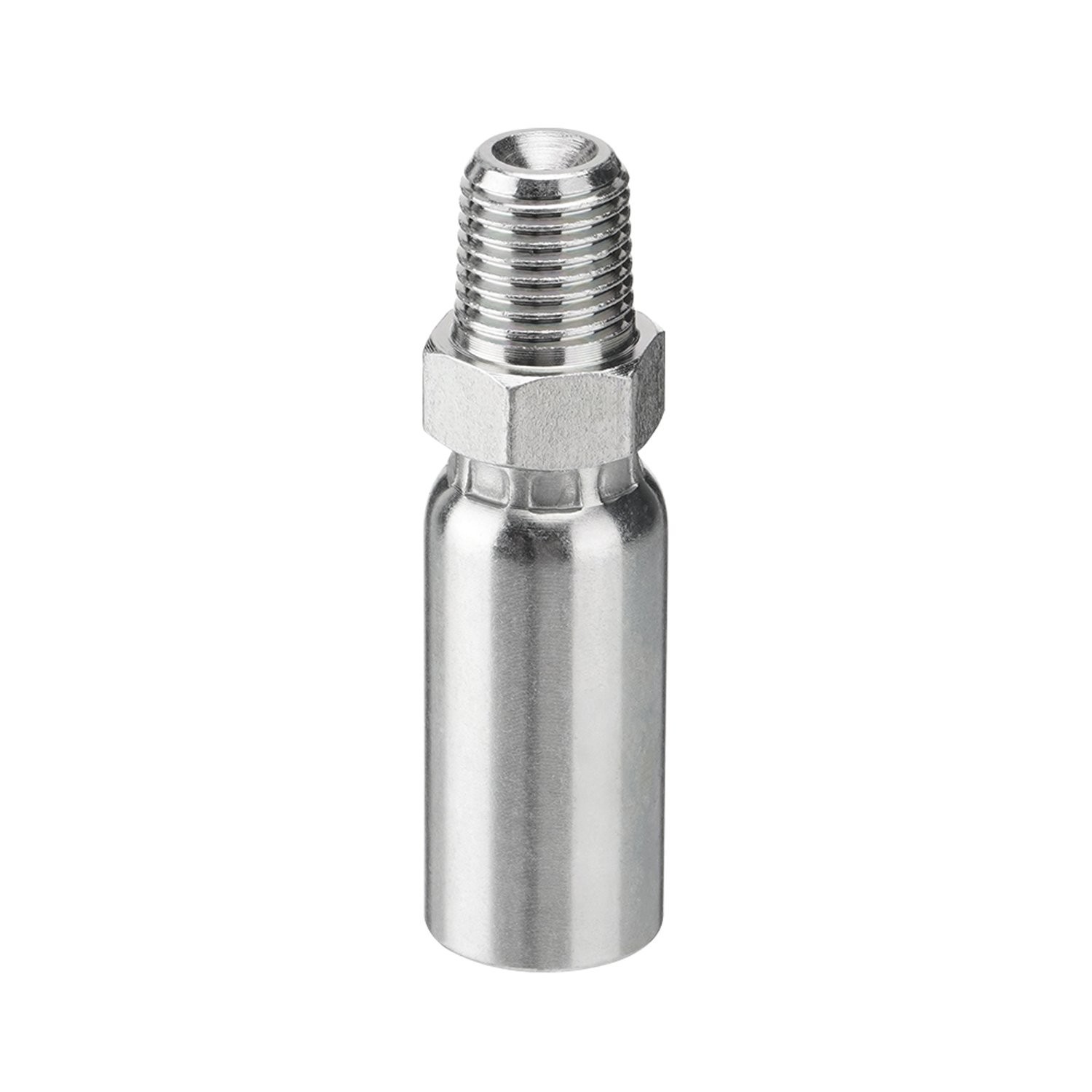 12 Pack Hydraulic Hose Fittings, 1/4″ I.D. Hose X 1/4″ NPTF Male with Protection