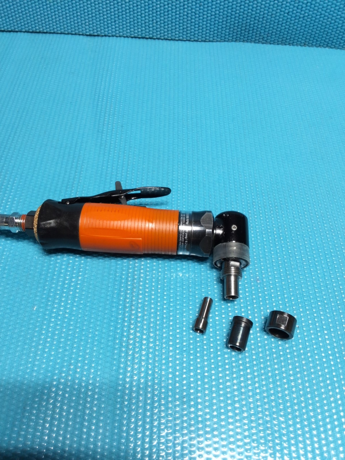 Dotco 12LF281-36 Right Angle Die Grinder, 20,000 RPM — 1/4″ Collet.