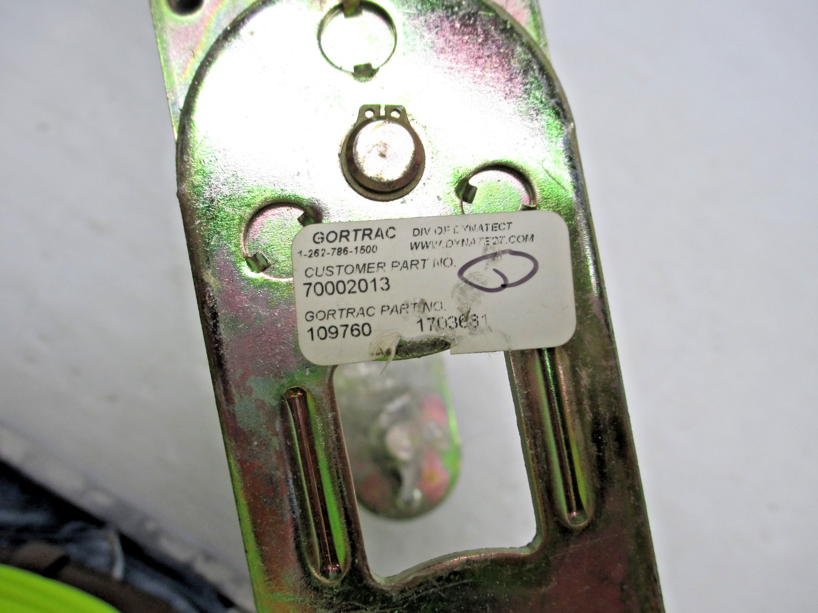 OEM Gortrac 109760 1703681 Cable Track