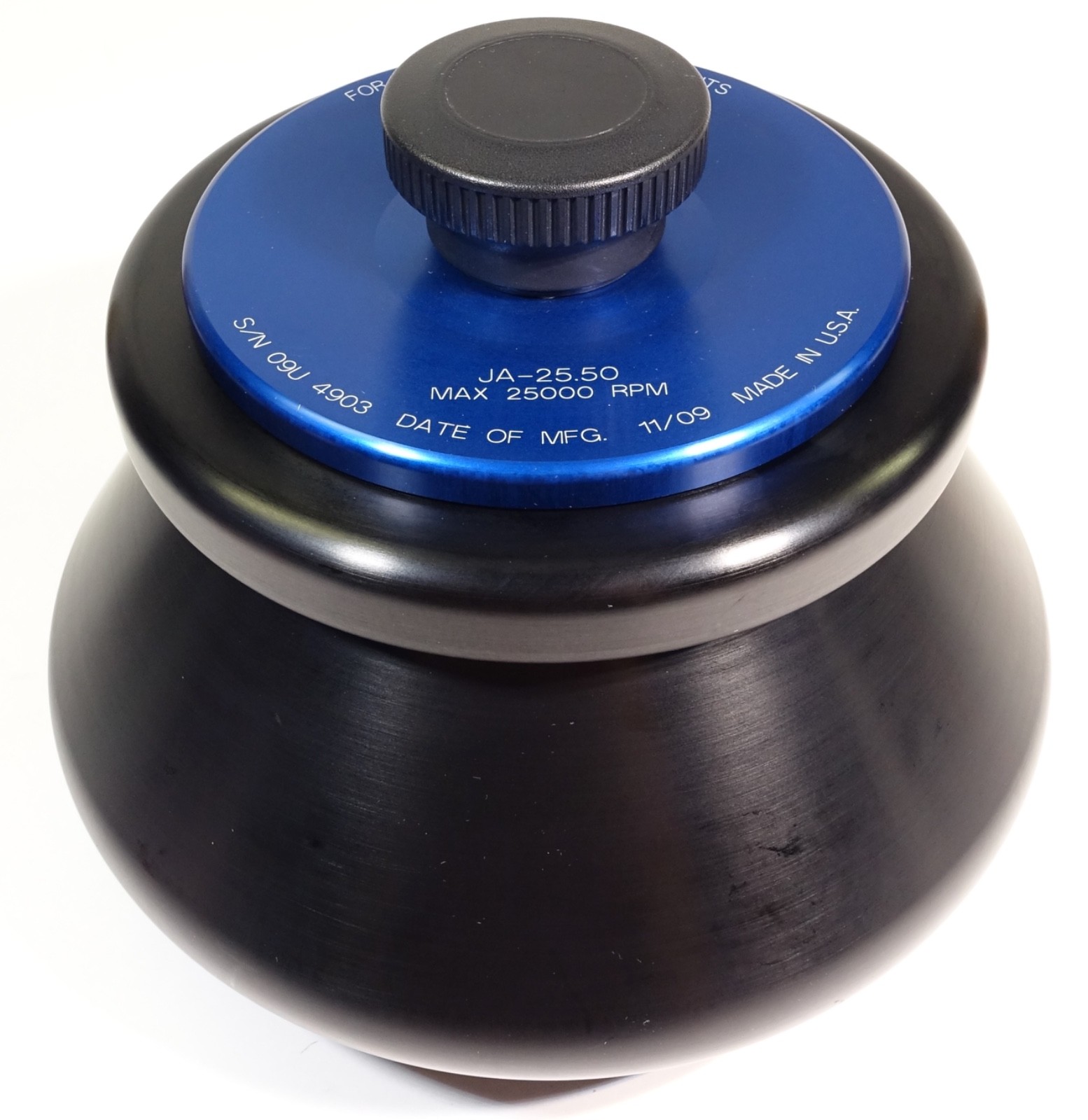 Beckman Coulter JA-25.50 Fixed-Angle Rotor 8x50mL 25,000 rpm; Great Condition