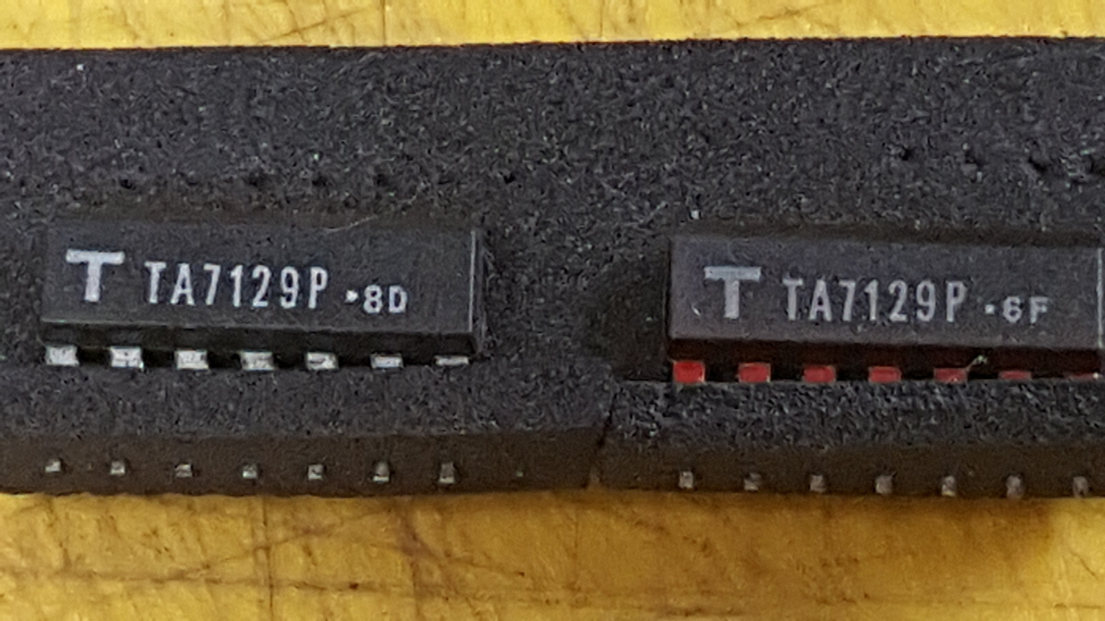 Toshiba TA7130P, TA7129P, TA7136P, TA7139P, TA7140P obtained from Onkyo Japan
