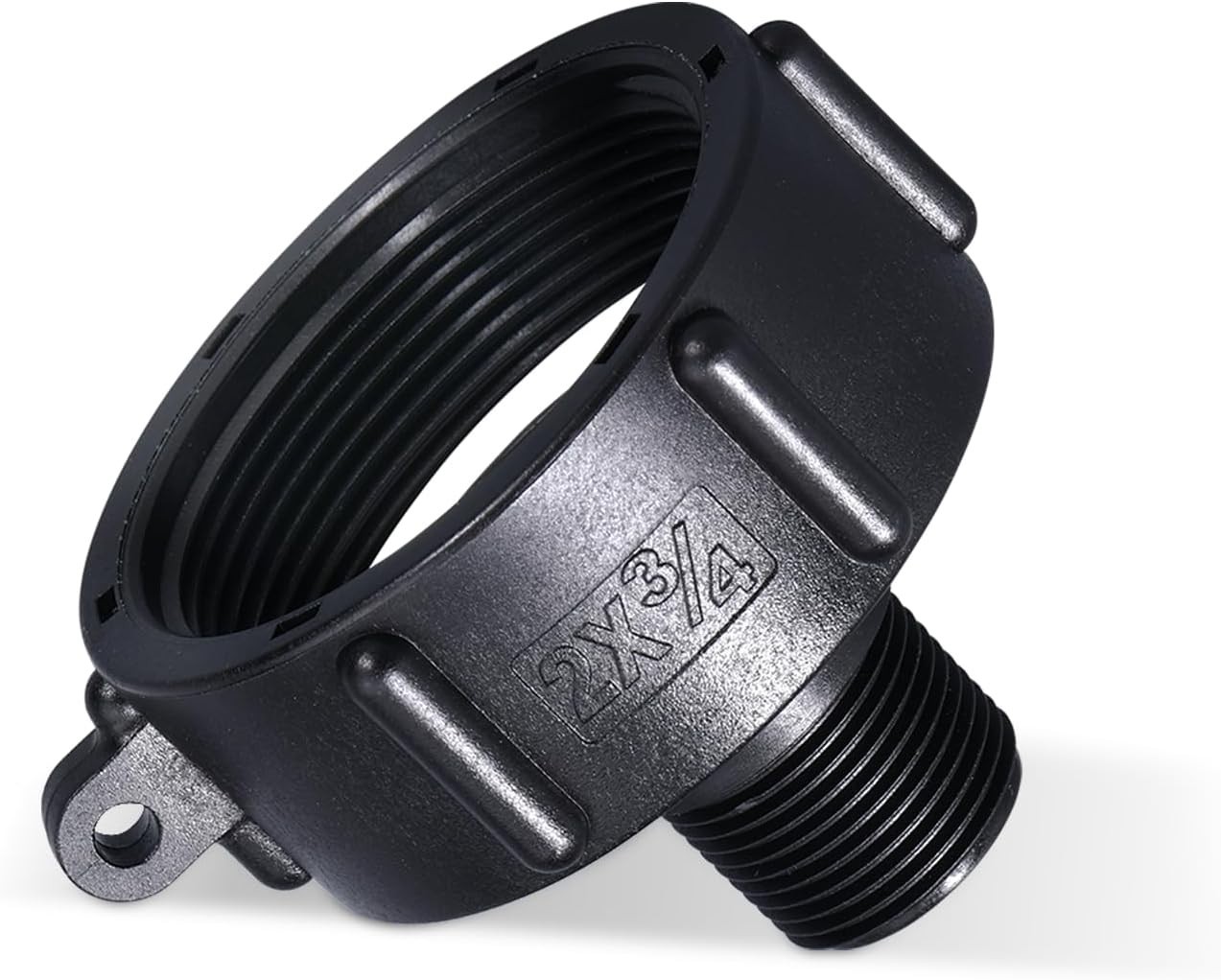 275 330 2″ NPS IBC Tote Adapter, Food Grade IBC Tote Fittings Water Hose Male…