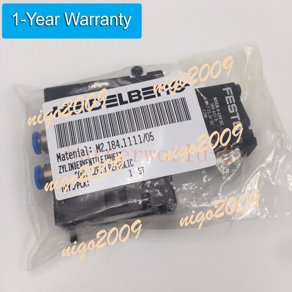 Imported Solenoid Valve FESTO 10pcs MEBH-4/2-QS-4-SA and 5pcs JMEBH-4/2-AQ-6-SA